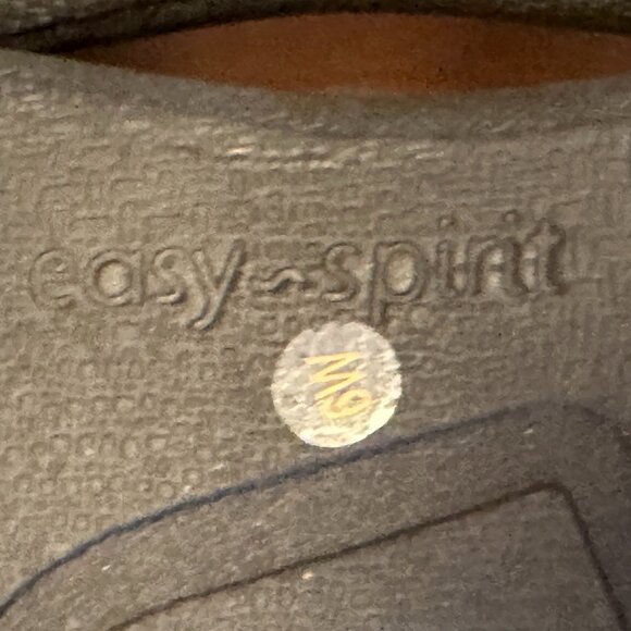 NEW Easy Spirit Women's size 6W Sekasha Slingback Black Wedge Sandals - Picture 9 of 10